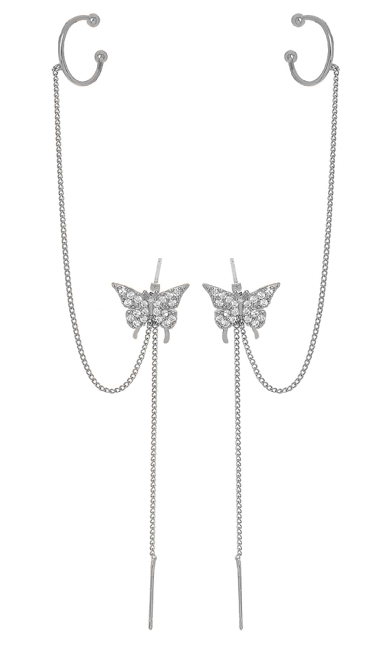 Boucles d’oreilles Nooxian Décor papillon