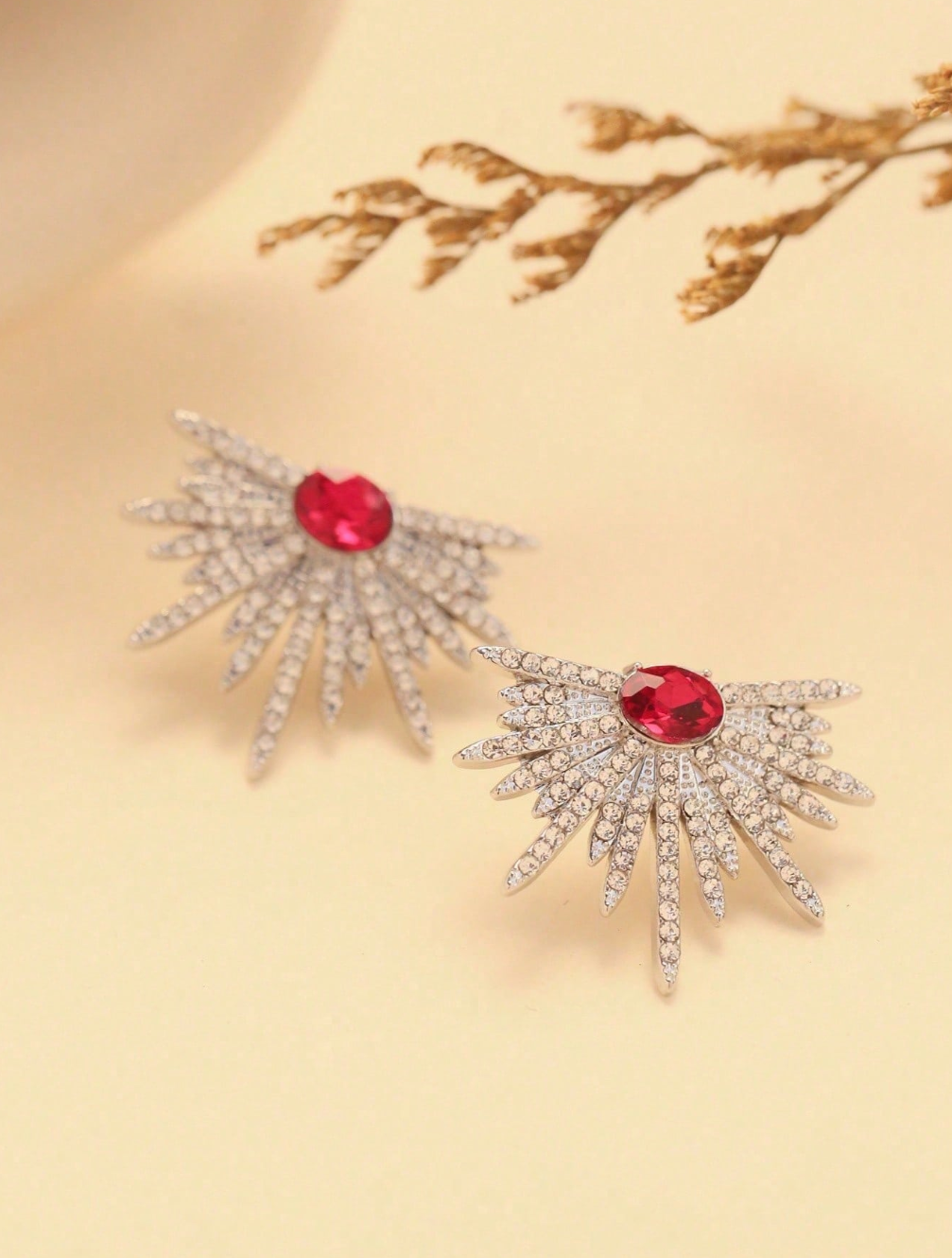 Boucles d’Oreilles Ailes Scintillantes