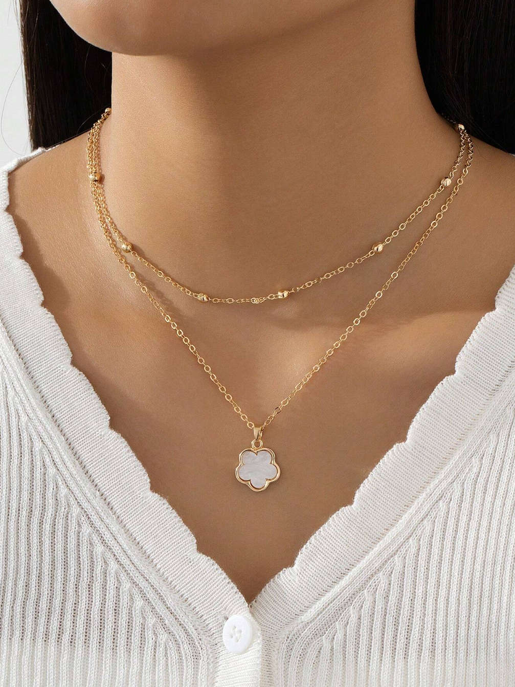Collier multicouche