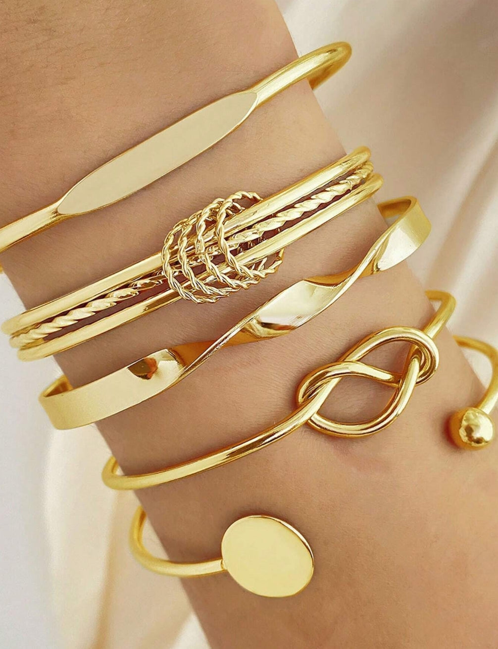 Ensemble de bracelets vintage pour femmes, adapté à un usage quotidien