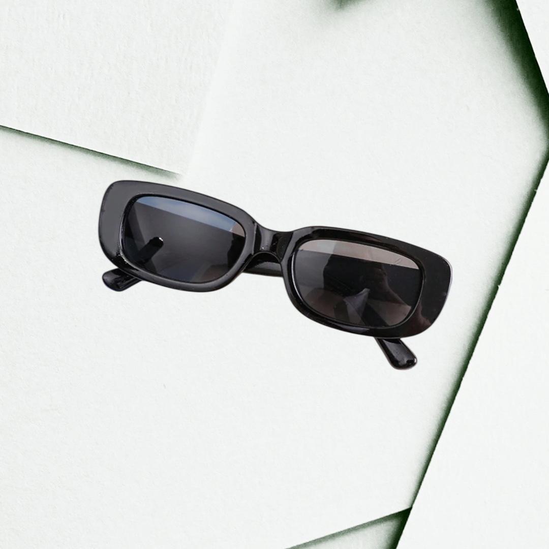 Lunettes Unisexe carré, ovale, œil de chat en plastique encadré lunettes de mode Combo