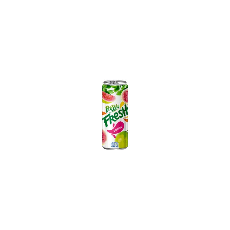Présséa Fresh jus goyave canette 250ml