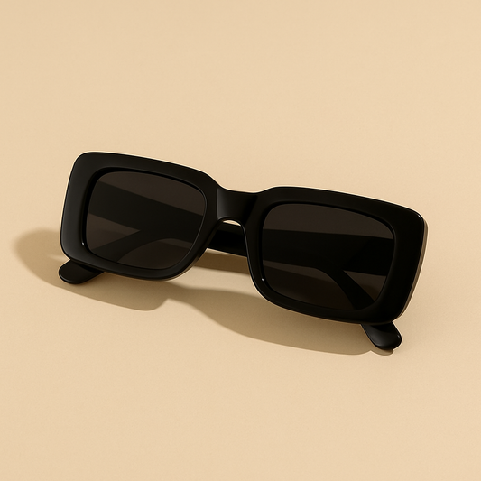 Lunettes Unisexe carré, ovale, œil de chat en plastique encadré lunettes de mode Combo