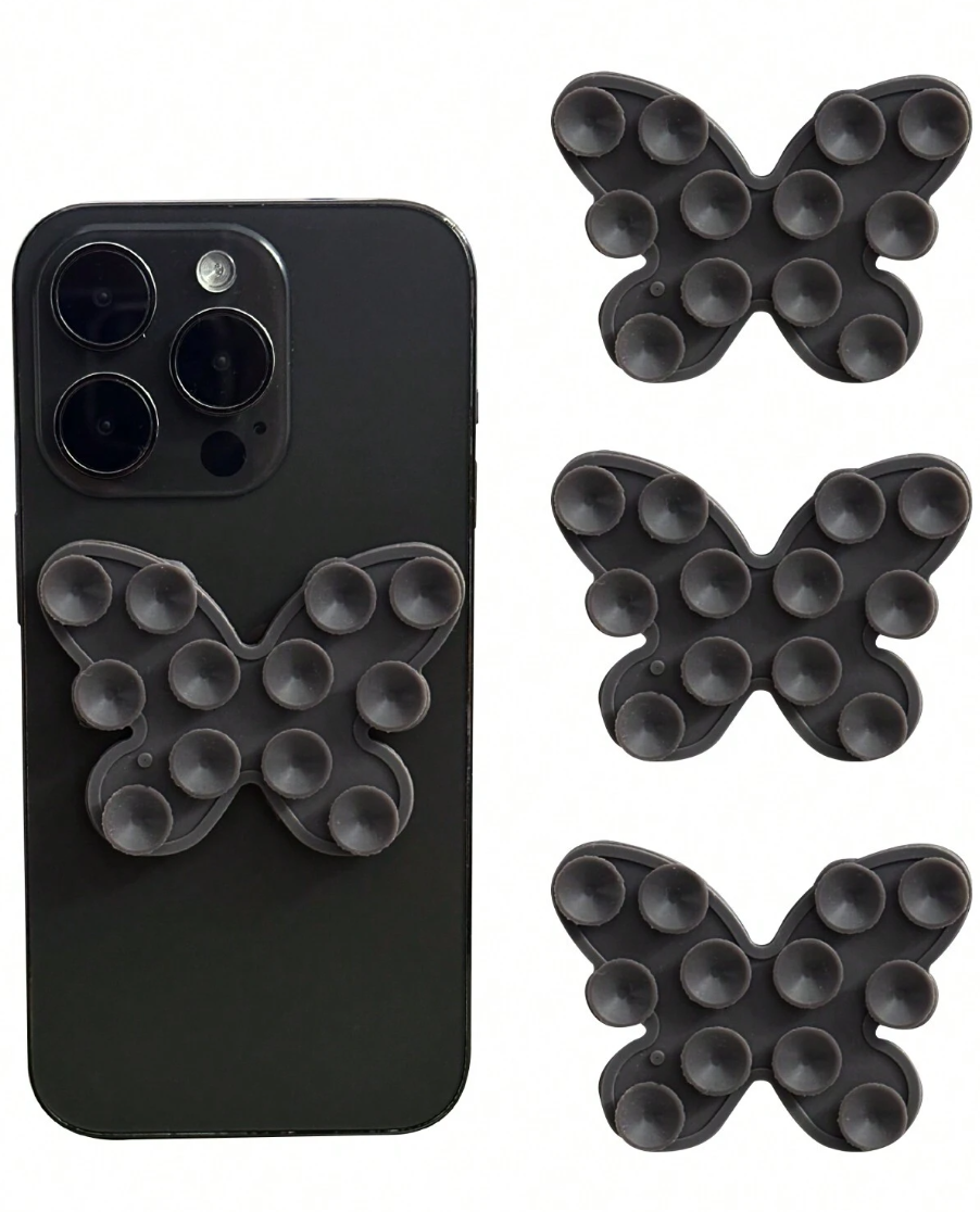 Ventouses Papillon – Support Téléphone