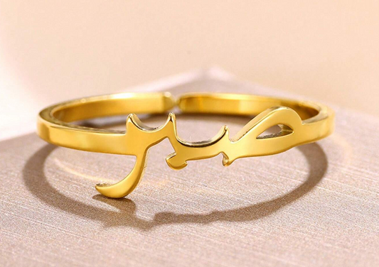Bague En Acier Inoxydable Gold