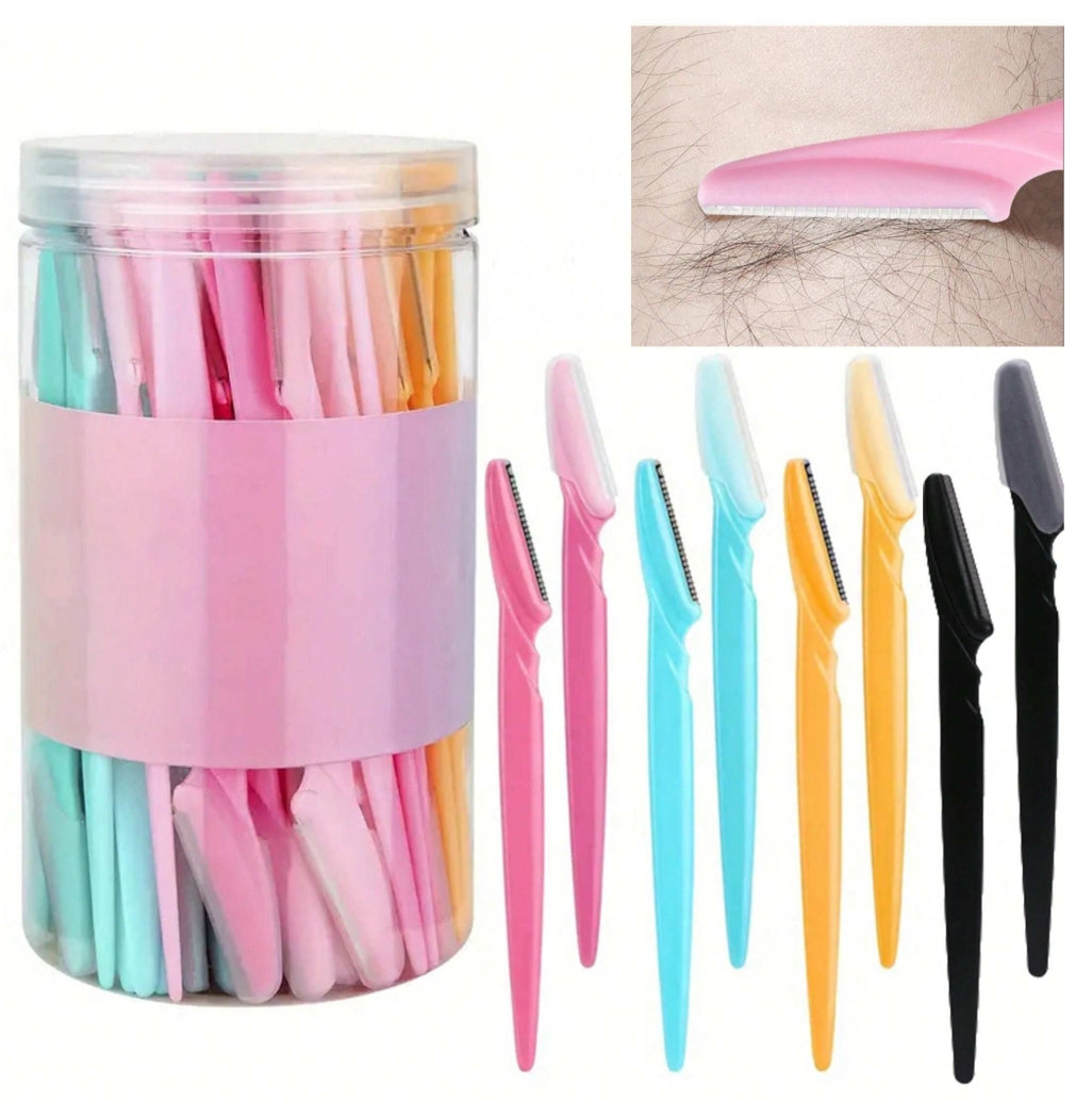Rasoir à sourcils unisexe, rasoir visage polyvalent, outil d'épilation des poils du visage