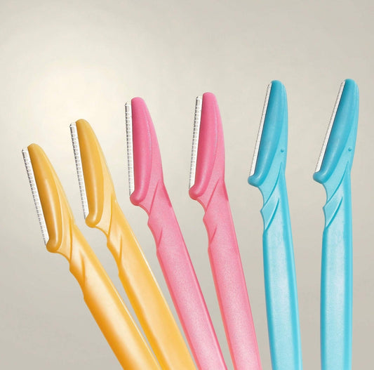 Rasoir à sourcils unisexe, rasoir visage polyvalent, outil d'épilation des poils du visage