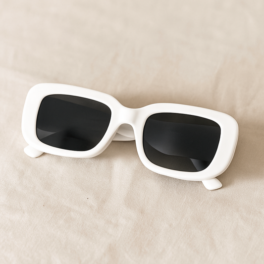 Lunettes en Plastique Cadre Carré Plage Parasol Lunettes À La Mode